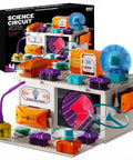 Level 4 Electrical Circuit Blocks STEM Kit for Kids with Over 380 Projects, colorful electronics toy set