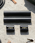Heavy Duty Underground Wire Splice Kit With 2 Pieces Heat Shrink Tubing And Connectors For Secure Water Resistant Electrical Joints Made To Last Forever, black