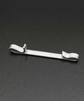 Close-up of Universal 2 Inch Double Loop Drawer Slide Clips Replacement Parts Set For Tool Boxes Heavy Duty Keeper Clips