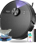 Boss Level Robot Vacuum And Mop Combo With 7000Pa Suction, Lidar Navigation, 180 Minutes Runtime, Five Editable Maps, App Remote