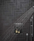 Modern shower with Parallel Transfer Valve Trim With Lever Handle For MasterShower K-728 Series ADA Ergonomic Single-Handle Control