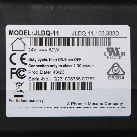 Label for JLDQ-11 Linear Actuator Motor for Electric Sofa Lift Chair and Power Recliner Replacement, compatible with JLDQ.11.156.333D