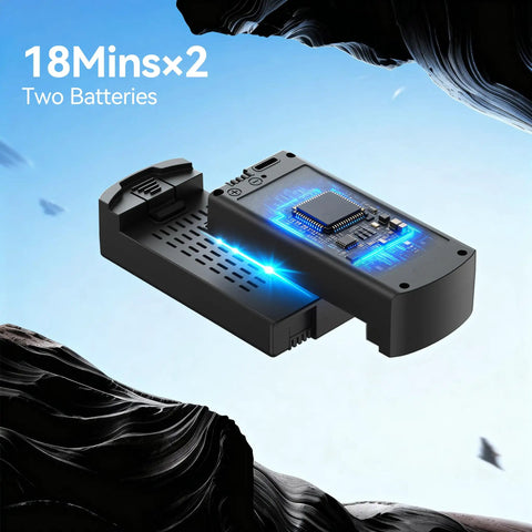 Battery pack for 4K Camera Drone For Beginners With 90 Degree Adjustable Lens Foldable Quadcopter Brushless Motors 36 Minutes Flight Time