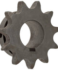 Heavy Duty Roller Chain Sprocket For 50 Chain Size Type B Hub Single Strand 0.625 Inch Pitch 15 Tooth Sprocket With 1 Inch Bore
