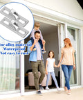 2 Pcs Sliding Door Latch Replacement Kit For Sliding Glass Doors, Screen Doors, And Patio Gates With Mounting Screws