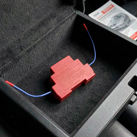 Hella Reliable Automatic Fire Extinguishing Device With Dual Nozzles For Electrical Panels And Control Cabinets Using Heat Triggered Thermal Release Suppression System Pack Of Two on black felt background.