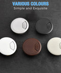 Heavy Duty 2 Inch Desk Grommet And Cord Hole Cover White Abs Cable Pass Through Insert With Smooth Beveled Edge No Fuss Snap Install To Keep Your Office Setup Slick And Super Tidy 2 Pack in various colors.