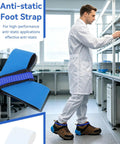 10 Pack Adjustable ESD Wrist Straps For Workshop Pros Antistatic Wrist Bands With Buckle shown in electronics lab
