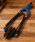 Outboard Engine Flush Kit With Rubber U Bend Muff And Quick Attach Hose Interface for clean water feed on wooden surface
