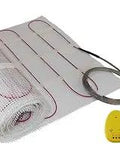 20 Sq Ft Electric Radiant Floor Heating Mat Kit With 120V Programmable Thermostat TH115, installation monitor, floor sensor