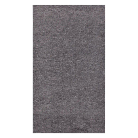 8x10 Luxury Non Slip Rug Pad With Dual Surface Felt And Rubber Gripper One Quarter Inch Thick Cushion For Rugs Safe On All Floor Types Gray