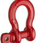 Carbon Steel S-209 Screw Pin Anchor Shackle Seven Eighths Inch, Six And A Half Ton Working Load Limit, Self-Colored, heavy duty shackle