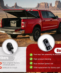 Rock Solid Gas Struts For Truck Tonneau Cover And Pickup Bed Topper Upgrade Smooth Hydraulic Action 2 Pack heavy duty struts on truck bed.