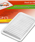 Engine Air Filter Replacement for Toyota Camry and Venza 2.4L 2.5L L4 Rigid Panel Filter CA10171 with packaging box