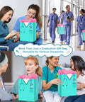 13 Inch Nurse Graduation Gift Bag With Tissue Paper And Handle For Women Gift Ready Large Medical School Celebration Bag Perfect For Nursing School Graduation Party Favor For New Nurses
