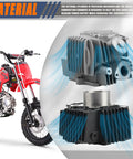 52.4mm Big Bore Cylinder And Head Kit With Piston Ring Rebuild Set And Gasket Pack For 4 Stroke 110cc Taotao Coolster Engine ATV Go Kart Dirt Bike Horizontal Chinese Built Engines showing parts detail.