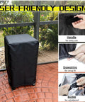 Heavy Duty Waterproof Table Saw Cover Built Like A Tank For Job Sites And Home Workshops Insanely Durable Oxford Fabric with handle and drawstring.