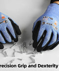 Ultra Lightweight Cut Resistant Work Gloves Air Skin AR3900 For Fishing Gardening Mechanic And DIY Tasks handling screws
