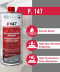 Hella Strong Solvent Based Color Enhancing Stone Sealer in a 32 fl oz bottle for high stain resistance and deep absorption.