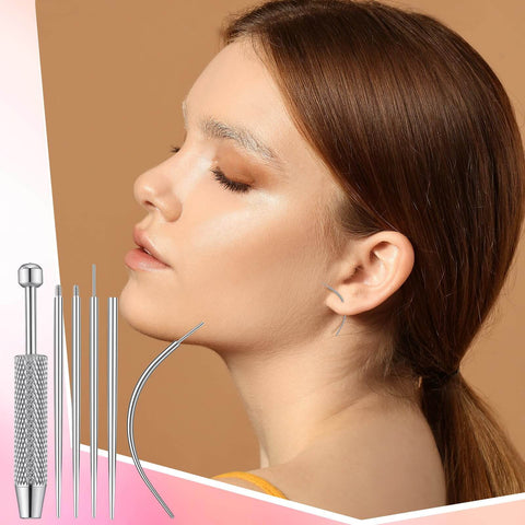 Piercing Taper Grabber Tool For No Fuss Easy Jewelry Changes And Flat Back Earrings Insertion 20G Stainless Steel