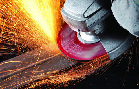 Long Life All Purpose Grinding Wheel Type 27 Depressed Center For Ferrous Metals Like Iron Steel And Welds With Heavy Duty Stock Removal