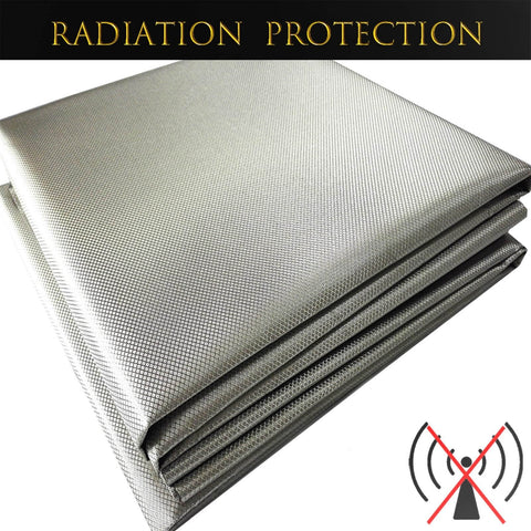 Pro Grade RFID Shielding Fabric 42 Inch Wide For Sewing And Crafting, WiFi And RF Anti Radiation Conductive Copper Nickel Cloth