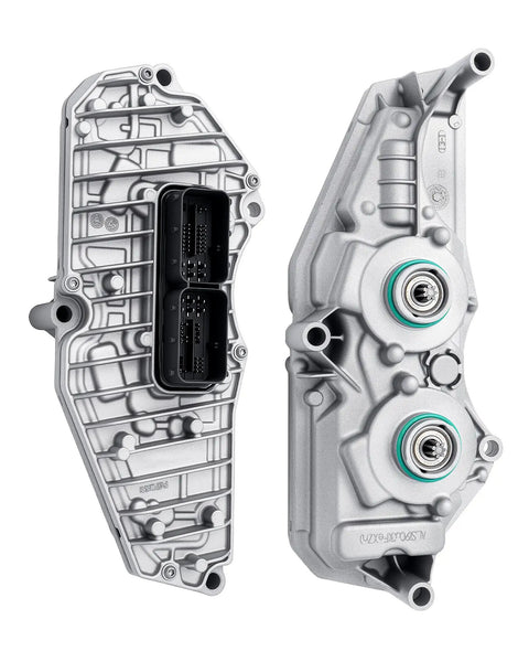 Ford Focus 2.0L DPS6 TCM Transmission Control Module Pre-Programmed Plug And Play Replacement Unit 2011-2022 Easy Install Fixes Hard Shifting Delayed Engagement A2C53377498 AE8Z-7Z369-F, silver housing
