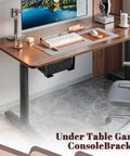 Heavy Duty Under Desk Laptop Mount To Free Up Precious Workspace And Keep Your Macbook Mini Pc Or Gaming Console Tucked Away Securely With Zero Stress Assembly For A Slick Home Office Flex with a sleek desk setup and gaming console underneath.