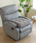 Senior Friendly Tufted Corduroy Recliner Cushion 20x20x4 Inches High Density Foam Square Seat Pad on recliner