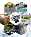 Portable 115V 1/10HP Water Transfer Pump Kit with 6 Ft Suction Hose, 330 GPH for pools, rain barrels, aquariums, and more