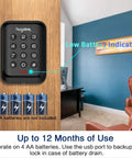 Keyless Entry Door Lock With Electronic Keypad Deadbolt Auto Lock Hassle Free Quick Install And Program Battery Backup