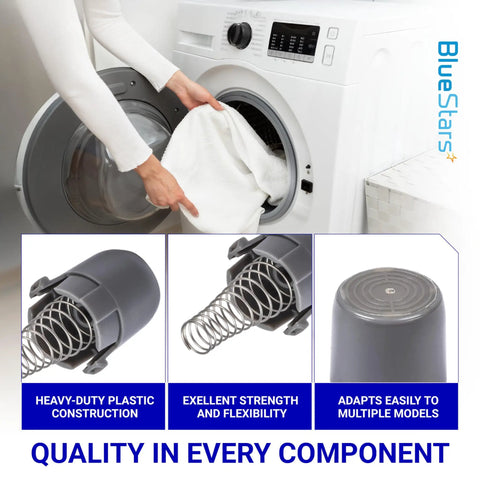 Washer Magnetic Door Plunger Replacement Part For LG And Kenmore Elite Washers, modular close-up, showing durability features.