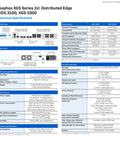 Technical specifications for Enterprise Grade XGS 3300 Next Gen Network Firewall With Killer Threat Defense And Three Year License.