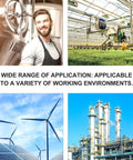 Collage of industrial and agricultural applications suitable for 20 Pack 304 Stainless Steel Flat Clevis Pins With Single Hole Locating Pins Kit For DIY Fixing And Hardware Fastening Handy Durable Pin Set For Machinery Home Improvement And Furniture Installations.