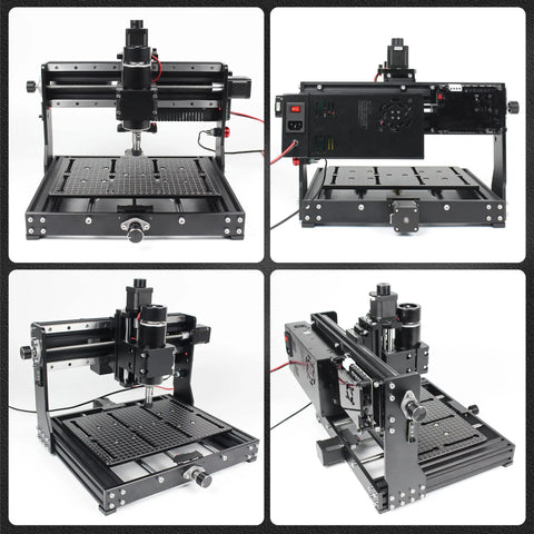 Professional Desktop Cnc Router 3020 Plus Featuring 500W Grbl Milling Engraving Machine, compact design with heavy duty frame.