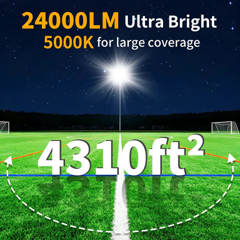 Top Shelf 200W LED Flood Lights Outdoor 2 Pack Brings Killer 24000 Lumen Glow Over Badass Properties For Solid Exterior Security And Commercial Lighting With Smart Dusk To Dawn Auto Mode In Crisp Daylight White