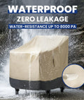 Heavy Duty Waterproof Outdoor Chair Covers 2 Pack For Patio Chairs Like Swivel Rocking Adirondack Tough As Nails Tear Resistant