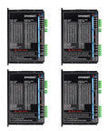 Four Pack DMA860S 2-Phase Stepper Motor Driver For CNC Router And Engraving Machine, max 8.2A, digital control, 128 subdivision