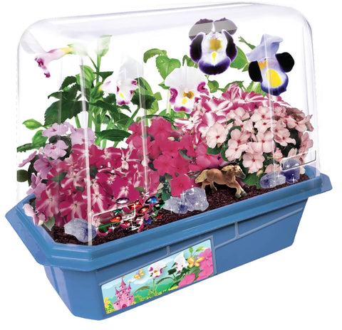 Flower Princess Palace Terrarium Starter Kit With Jewelweed And Princess Flowers Includes Prancing Pony Royal Gems