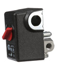 MDR11LC2E 120 To 150 PSI Pressure Switch With 25 To 65 PSI Differential, 1 Quarter Inch NPT Manifold, side view