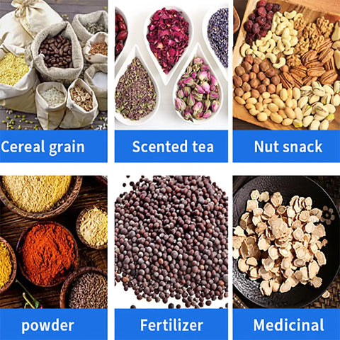 Straight Up Automatic Powder Filler Machine With Digital Display Quick Vibration Tech And Detachable Hopper For Zero Stress Flour And Grain Packing including cereal grains, scented tea, and nut snacks.