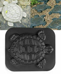 Turtle Shaped Stepping Stone Mold For DIY Garden Paths Reusable Concrete Cement Paver Path Maker Mold For Walkways Lawn Decor