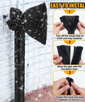 6 Pack 13 Feet Outdoor Pipe Cover Kit For Winter With Faucet Covers And Three Quarter Inch Water Pipe Insulation Backflow Preventer Heavy Duty All Weather Freeze Protection For Outdoor Faucets And Pipes Classic Style, showing installation steps