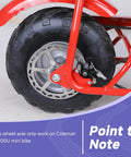 Rear Axle Kit For Mini Bike 12mm 270mm With 6201RS Bearings Nut Bolt Set Replacement For Coleman CT100U Minibike wheel
