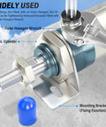 Diagram showing MAL cylinder with outer hexagon wrench and mounting bracket for fixing function