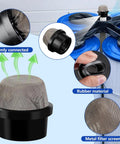 Pool Filter Repair Kit For Pentair Fns Plus bleeder screen caps with rubber material and metal filter screen detail