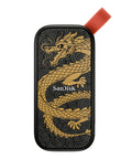 Dragon Edition 1TB Portable SSD With USB C And USB 3.2 Gen 2 Up To 800 MBps For Fast Grab And Go Backups design with gold dragon