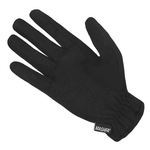 Black Women Equestrian Riding Gloves Super Lightweight So Comfy With Durable Reinforced Stitching Double Layer Forefinger Grippy Palms