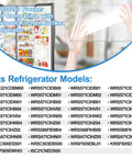 Upgraded W11130203 Freezer Glass Shelf Replacement holds by hand, compatible with multiple refrigerator models.