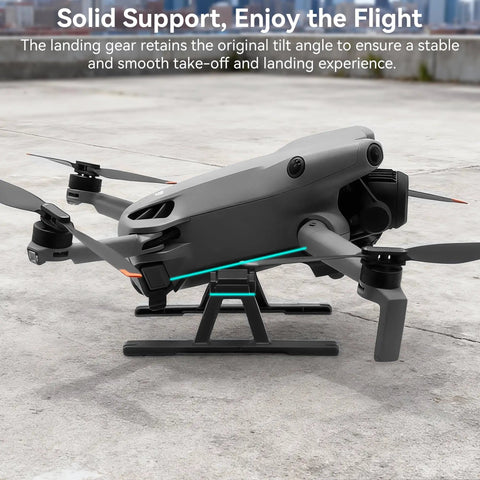 Mini 5 Pro Foldable Landing Gear With Quick Release Height Extension Kit for DJI Mini 5 Pro Drones on concrete background